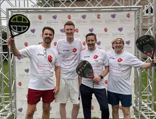 Local accountants take part in padel tournament to raise money for Birmingham Children’s Hospital