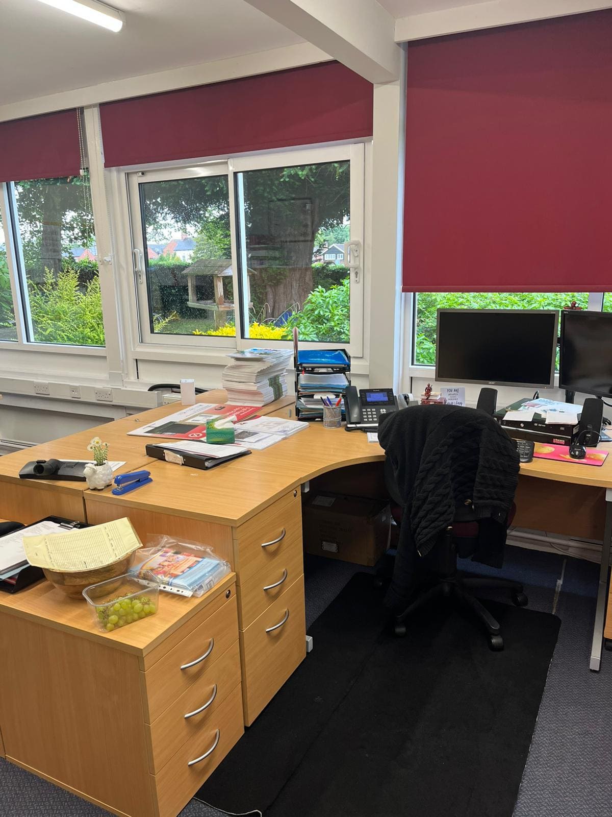 Donated furniture from Prime to support its sustainability goals